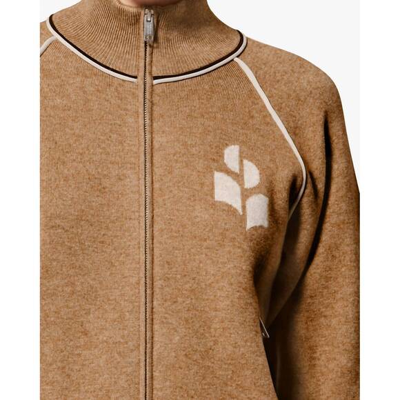 NEW ISABEL MARANT lanya cardigan in camel